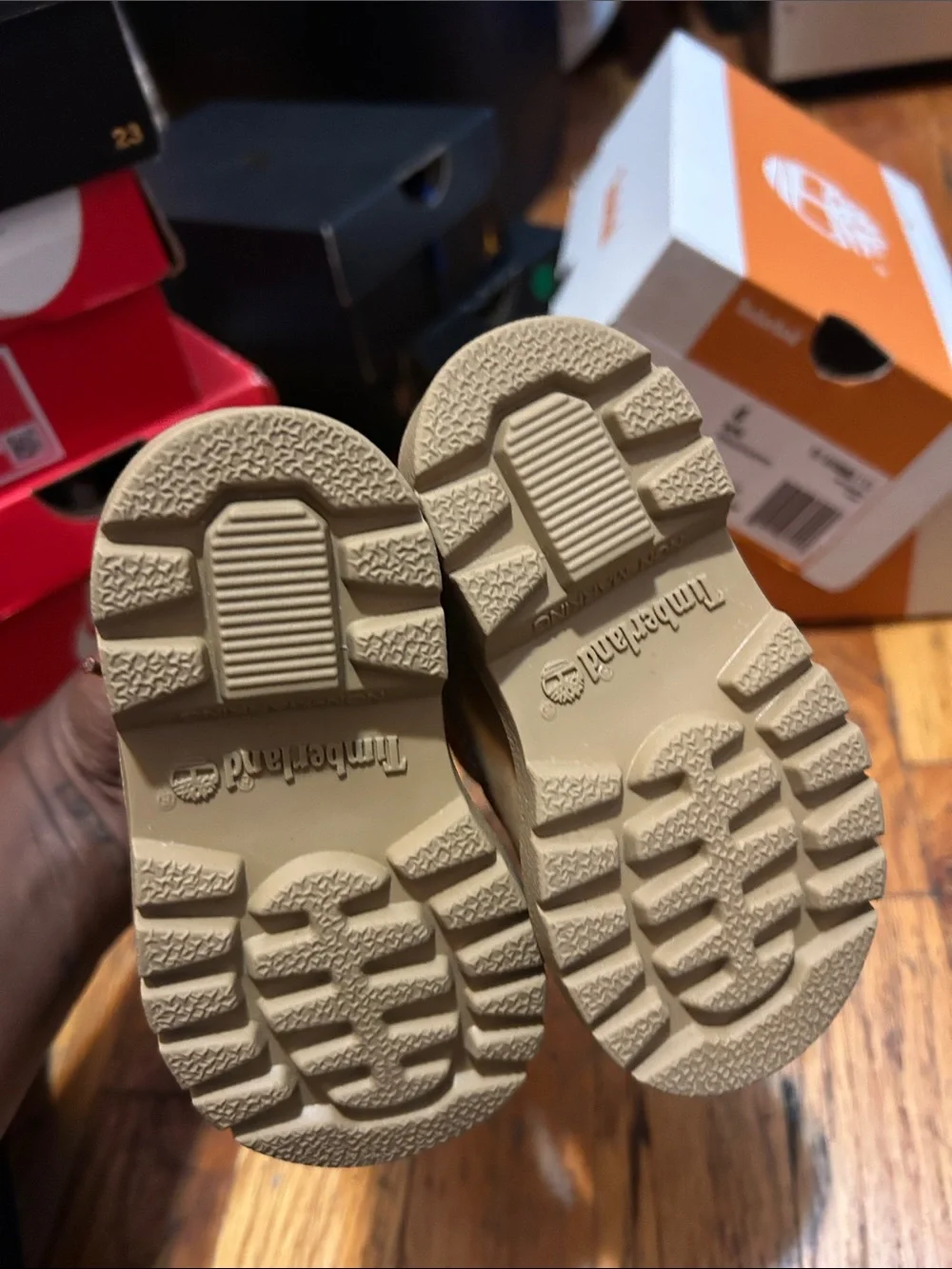 Timberland Toddler Wheat Brown Waterproof Boots